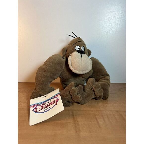 Disney Bean Bag Plush George of the Jungle Ape Monkey - Picture 1 of 7
